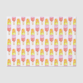 Papel De Seda Popsias rosas y rojas