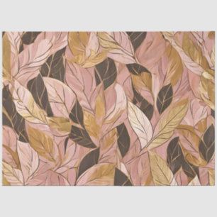 Papel De Seda Popular Rubor Pink Gold Boho deja colección