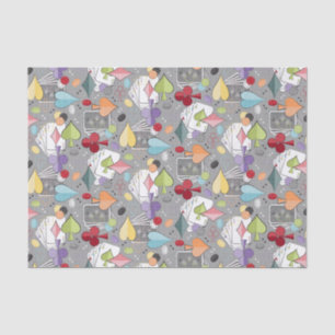 Papel De Seda Póquer retro