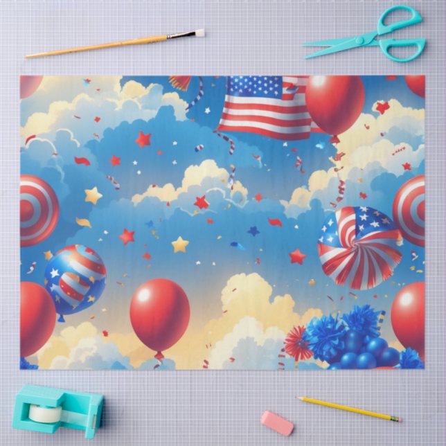 Papel De Seda Por encima de las nubes (Artesanía)