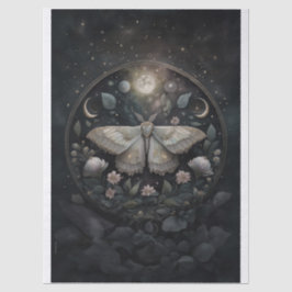 Papel De Seda Portal Plateado Misterioso, Eclipse Solar, Platead