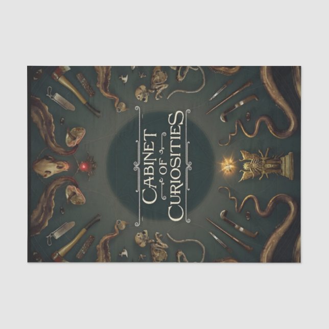 Papel De Seda Poster del Gabinete de Ciudades (Anverso)
