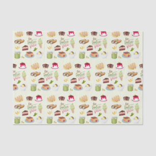 Papel De Seda Postres Dulces Italianos