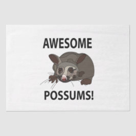 Papel De Seda Posums asombrosos Graciosos