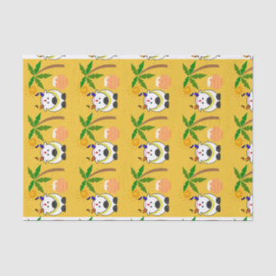 Papel De Seda Pota, vaca y árbol de pongal