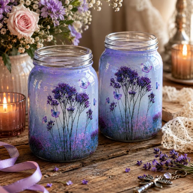Papel De Seda Pradera de Mariposa Violeta Brillante Decoupage (Subido por el creador)