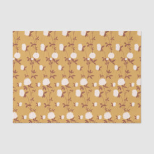 Papel De Seda Prado Botánico Retro Trébol   Nostalgia Retro