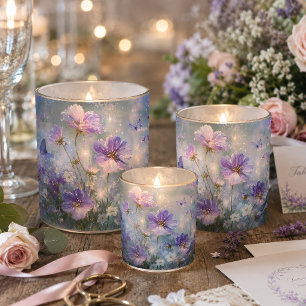 Papel De Seda Prado de Mariposas de Lavanda Brillante Decoupage