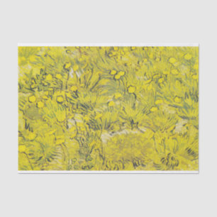 Papel De Seda Prado de Van Gogh - Flores Silvestres Amarillas Br