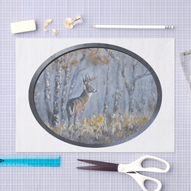 Papel De Seda Prado del Ciervo (Artesanía)