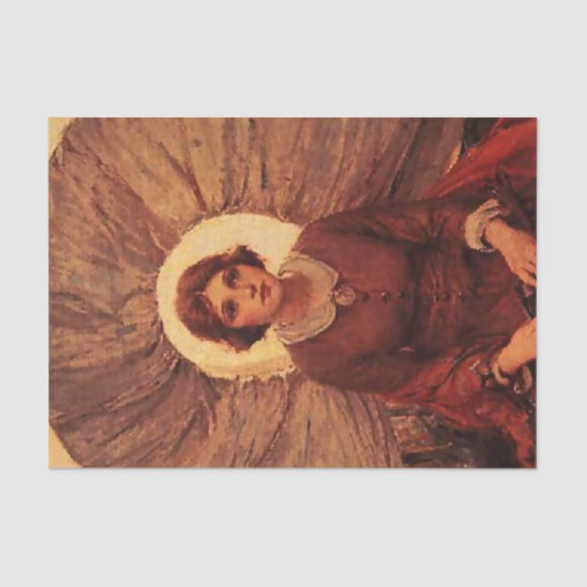 Papel De Seda "Prairie Madonna", arte occidental de WHD Koerner (Anverso)