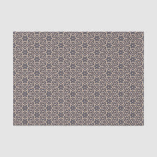 Papel De Seda Prairie Occidental de la Marina Beige Audaz Floral