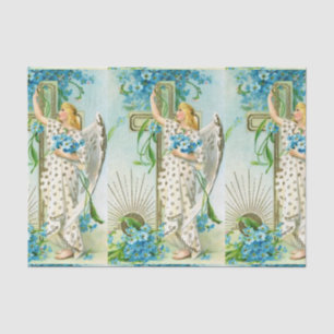 Papel De Seda Precioso olvídeme no ángel