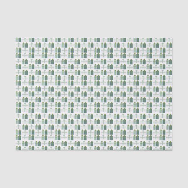 Papel De Seda Presenta el patrón (Anverso)