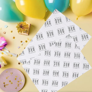 Papel De Seda Presentación de la empresa de logotipos de marcas 