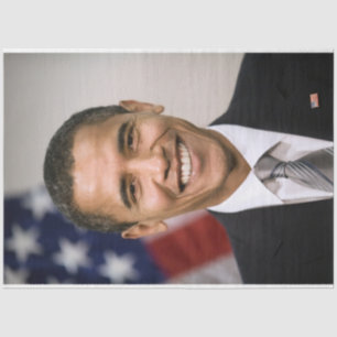 Papel De Seda Presidente electo estadounidense Barack Obama