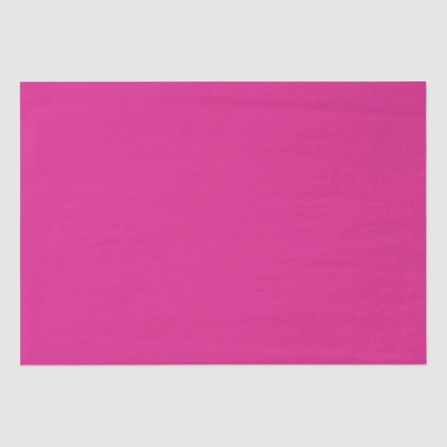 Papel De Seda PRESUPUESTO CERISE PINK Boda básico moderno (Anverso)