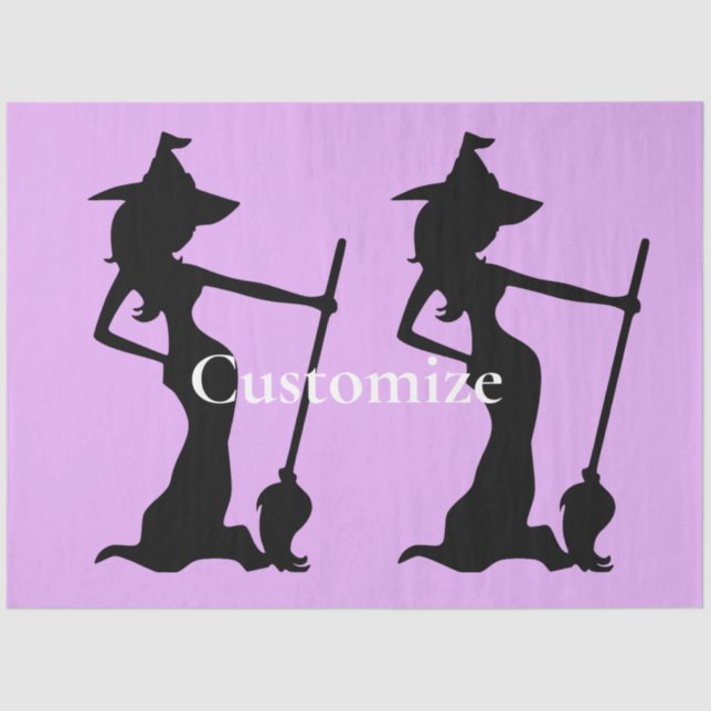 Papel De Seda Pretende que soy una bruja Thunder_Cove (Anverso)