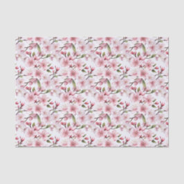 Papel De Seda Pretty Pink Cherry Blossom Flowers Bridal Shower