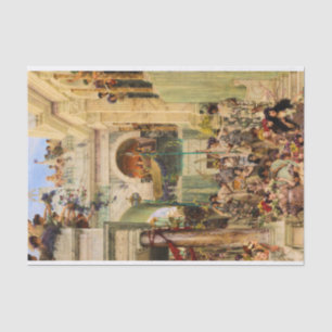 Papel De Seda Primavera de 1894 por Lawrence Alma-Tadema