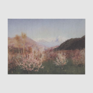 Papel De Seda Primavera de Italia por Isaac Levitan