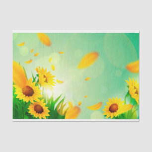 Papel De Seda Primavera Floral serie 7