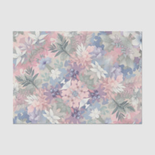 Papel De Seda Primavera floral/tropical/pastel de Pascua