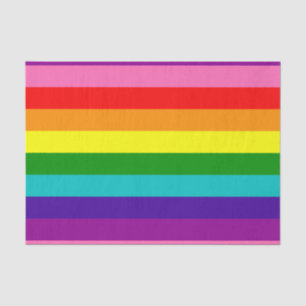 Papel De Seda Primera bandera arcoiris original del orgullo gay