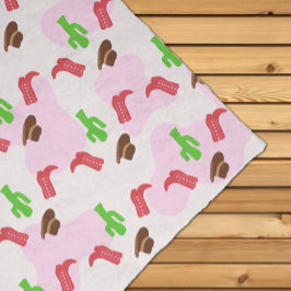 Papel De Seda Primera chica rodeo cumpleaños 1
