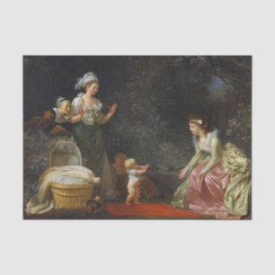 Papel De Seda Primeros pasos de Jean-Honore Fragonard