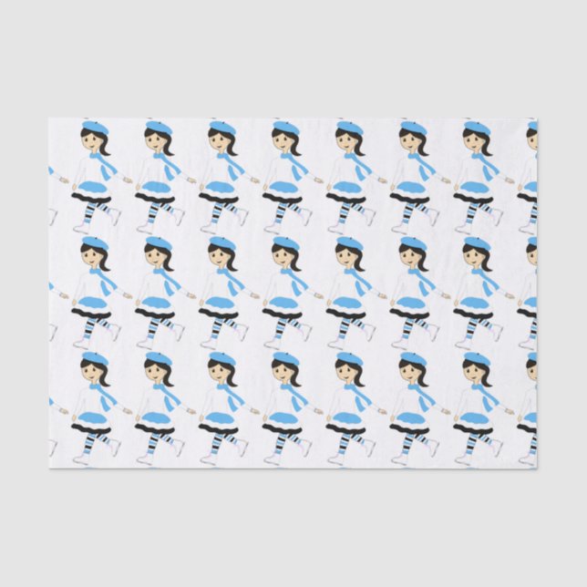 Papel De Seda Princesa de Hielo (Anverso)
