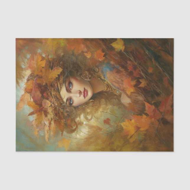 Papel De Seda Princesa de otoño (Anverso)