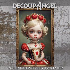 Papel De Seda Princesa del corazón caprichosa - Desnudo -