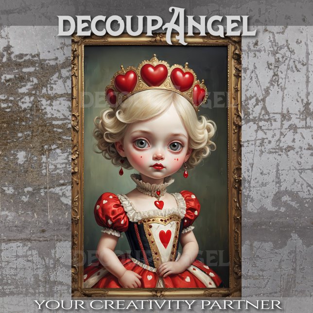 Papel De Seda Princesa del corazón caprichosa - Desnudo - (Subido por el creador)