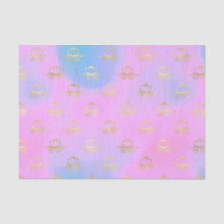 Papel De Seda Princess Carriage Pastel 