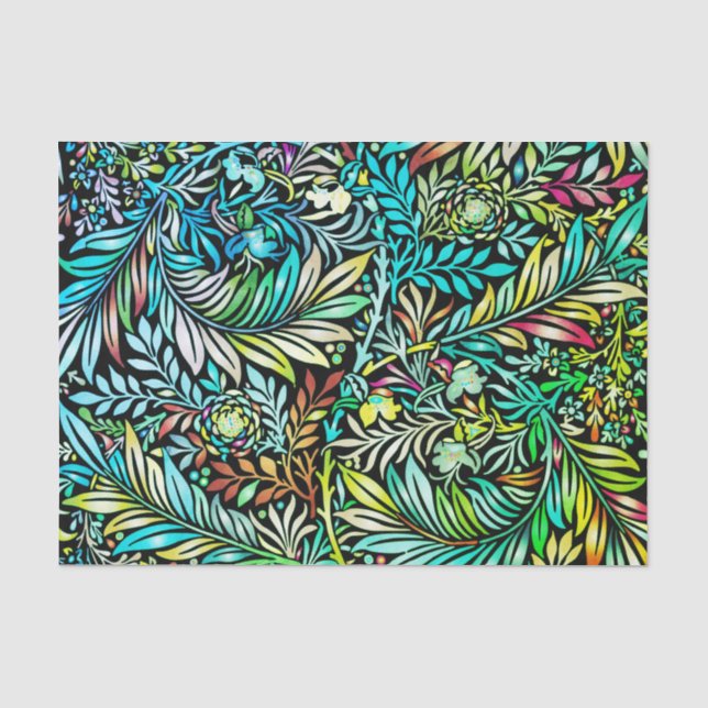Papel De Seda Prismatic Fern Green (Anverso)