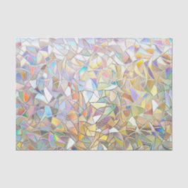 Papel De Seda Prismatic Stained Glass Effect - Rainbow Prismatic