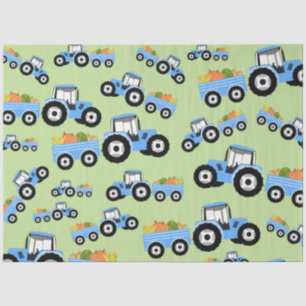 Papel De Seda Producción de la granja de camiones de remolque az