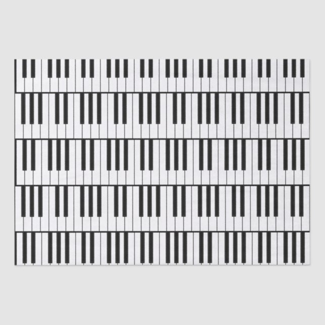 Papel De Seda Profesor de música de piano (Anverso)