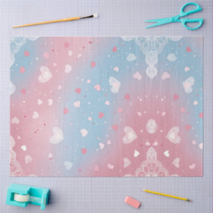 Papel De Seda Promesa de Pastel