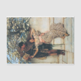 Papel De Seda Promesa de primavera (por Lawrence Alma-Tadema)