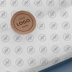 Papel De Seda Promoción comercial de la empresa con logotipos de