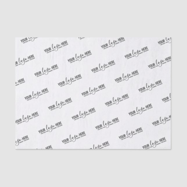 Papel De Seda Promoción de marca personalizado (Anverso)