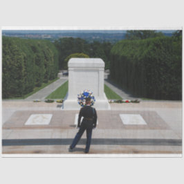 Papel De Seda Protegiendo la desconfianza de soldados desconocid