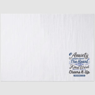 Papel De Seda Proverbios 12:25 Versículo Bíblico – Arte de Palab