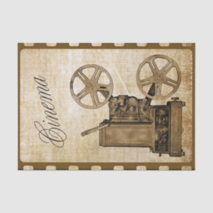 Papel De Seda Proyector de película de Steampunk con problemas v