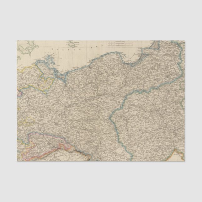 Papel De Seda Prusia, Polonia (Anverso)