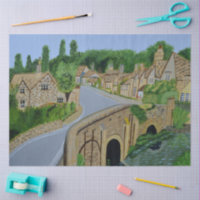 Pueblo inglés de Cotswolds