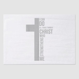Papel De Seda Puedo Hacer Todas Las Cosas A Través De Cristo Que