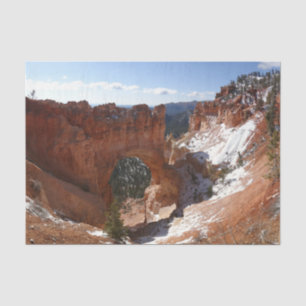 Papel De Seda Puente natural del cañón de Bryce Foto paisajista 
